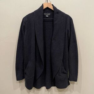 Barefoot Dreams CozyChic Lite Knit Black Cardigan - Size: Medium